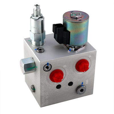 Alumínio 7075 válvula hidráulica Manifold válvula hidráulica de controlo do motor válvula de inversão