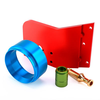 Partes de torneamento de aço inoxidável Partes anodizadas de alumínio Processamento de torneamento e moagem Personalizado de acordo com desenhos e amostras