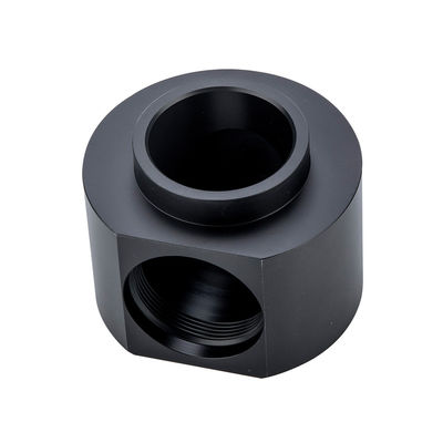 Peças estruturais de precisão de torneamento CNC de plástico personalizado para requisição do cliente